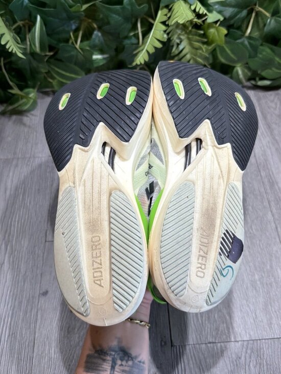 Adidas Adizero Prime X  “Linen Green Black” Running Shoes GV7074 Men\'s Size 7 main image 9